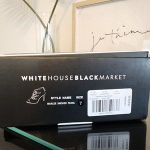 White House Black Market Marlee Ankle Boots! NEW! In box and never worn!